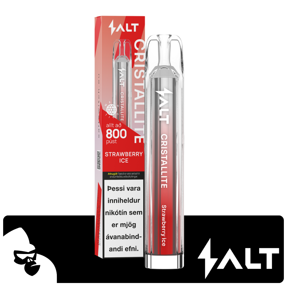 SALT CRISTALLITE STRAWBERRY ICE