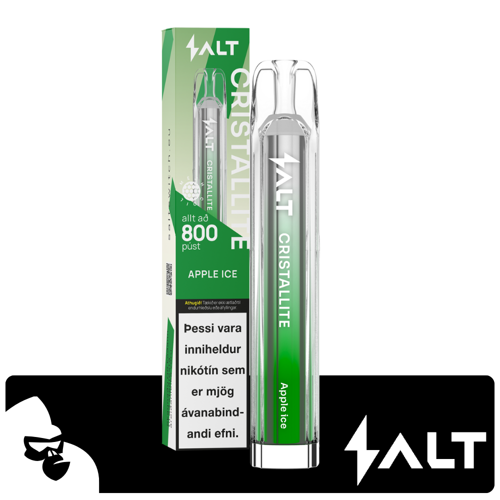 SALT CRISTALLITE APPLE ICE