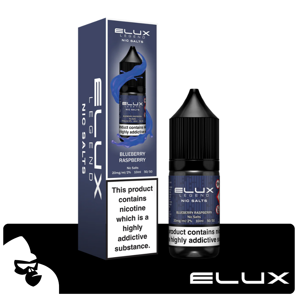 BLUEBERRY RASPBERRY ELUX NIC SALTS 10ML