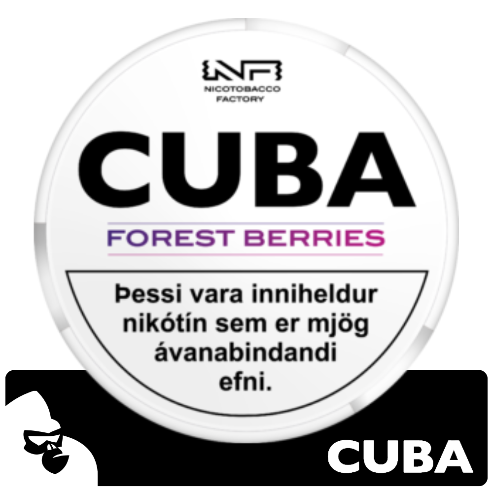 CUBA WHITE FOREST BERRIES