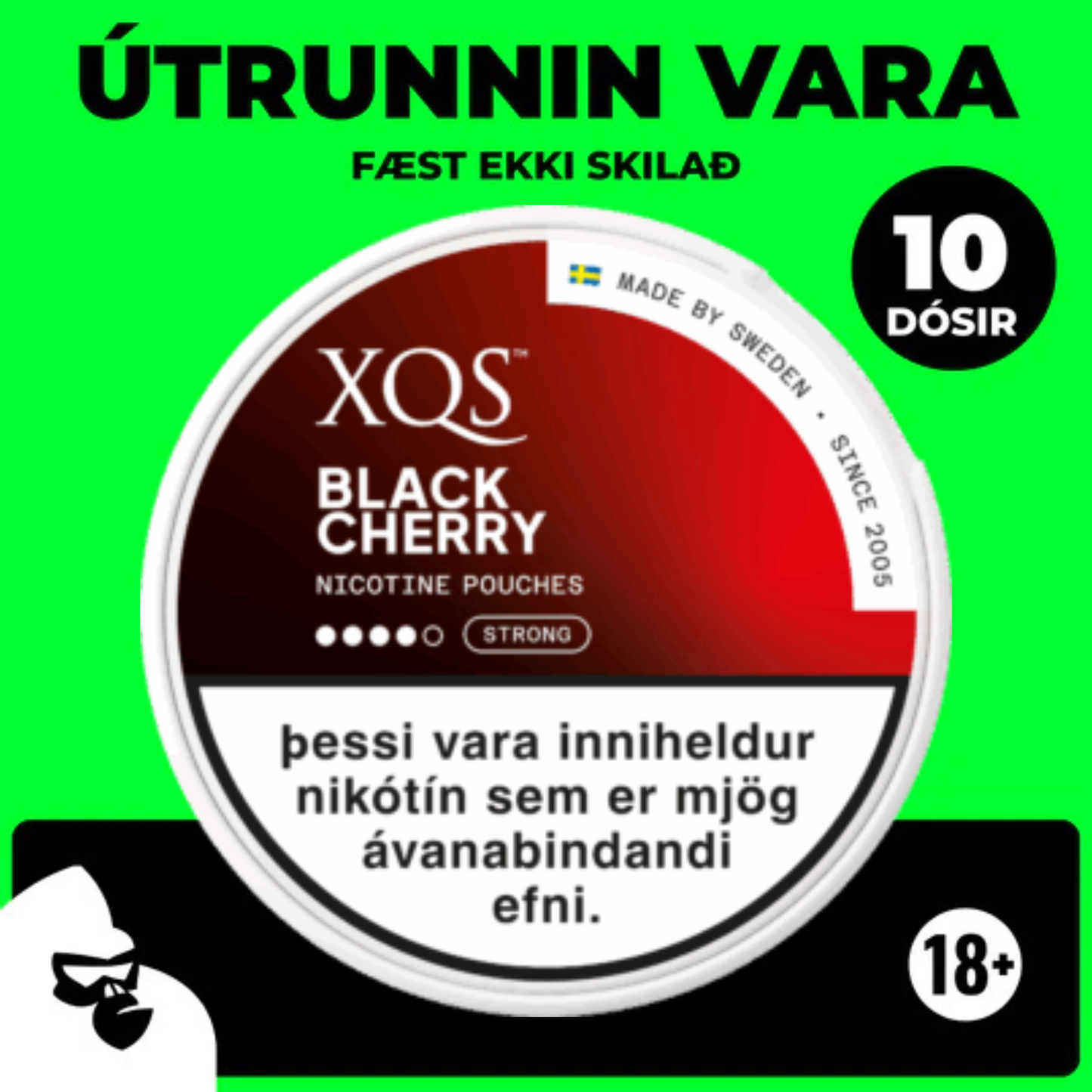 XQS BLACK CHERRY (10 DÓSIR)