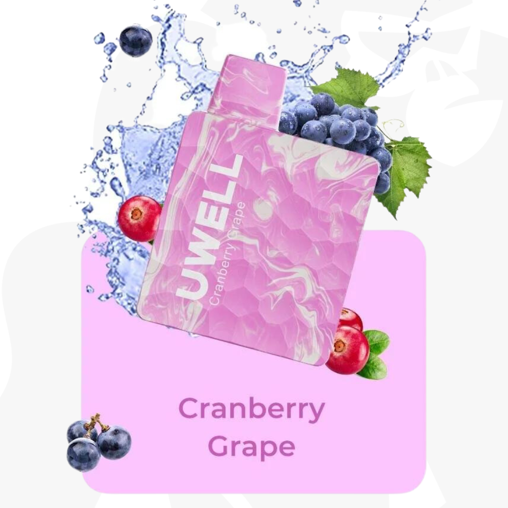 CRANBERRY GRAPE 5000 PUFFS