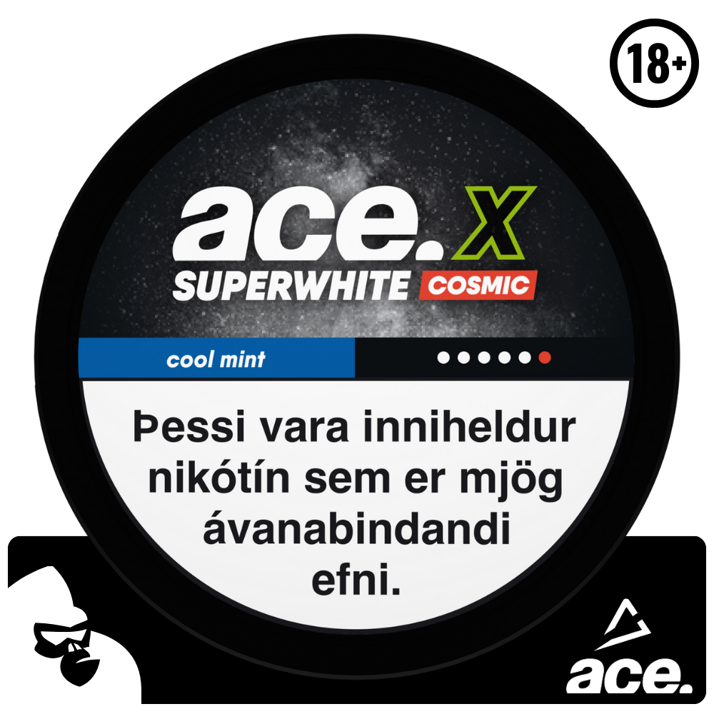 ACE X COOL MINT COSMIC (NÝJA TÝPAN)