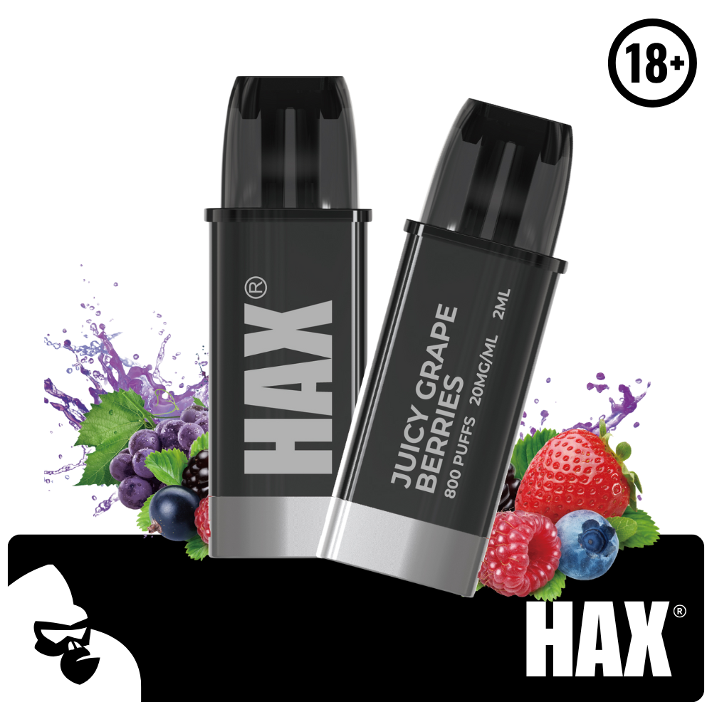 JUICY GRAPE BERRIES REYMONT CB800 PUFFS (2X ÁFYLLINGAR)