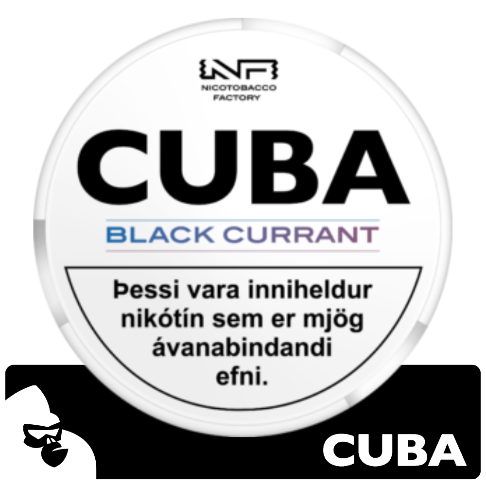 CUBA WHITE BLACK CURRANT
