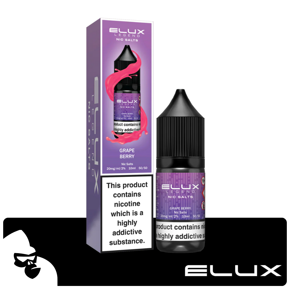 GRAPE BERRY ELUX NIC SALTS 10ML