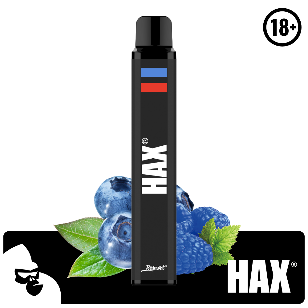 SOUR BLUEBERRY TWIST HAX 800 PUFFS