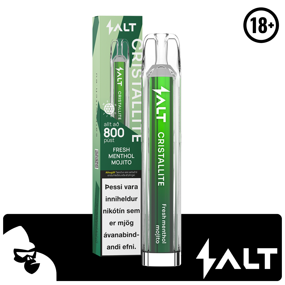SALT CRISTALLITE FRESH MENTHOL MOJITO