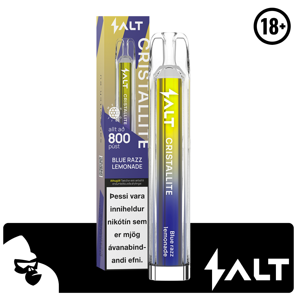 SALT CRISTALLITE BLUE RAZZ LEMONADE