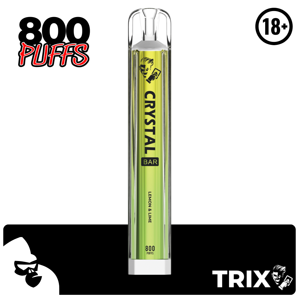 LEMON & LIME TRIX CRYSTAL 800 PUFFS
