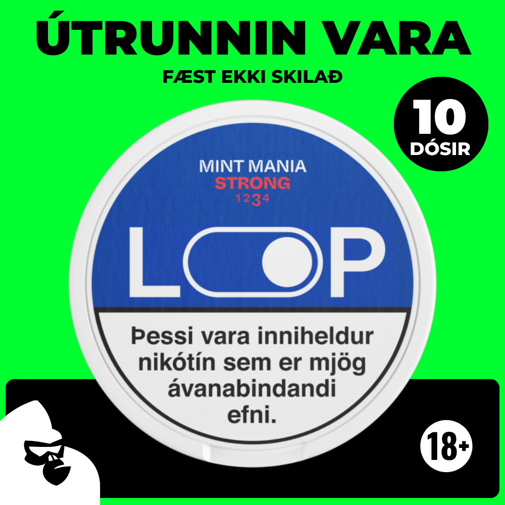 LOOP SMOOTH MINT 3 PT (10 DÓSIR)