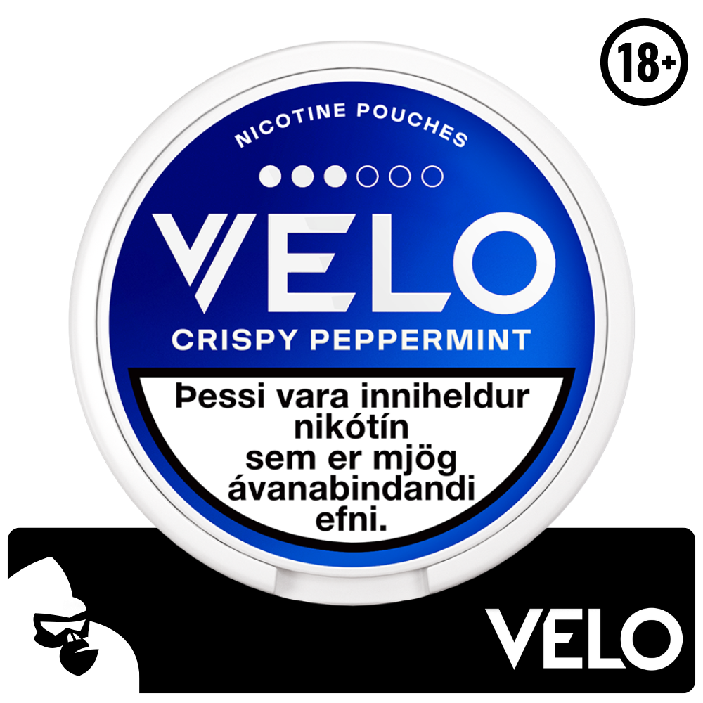 VELO CRISPY PEPPERMINT •••