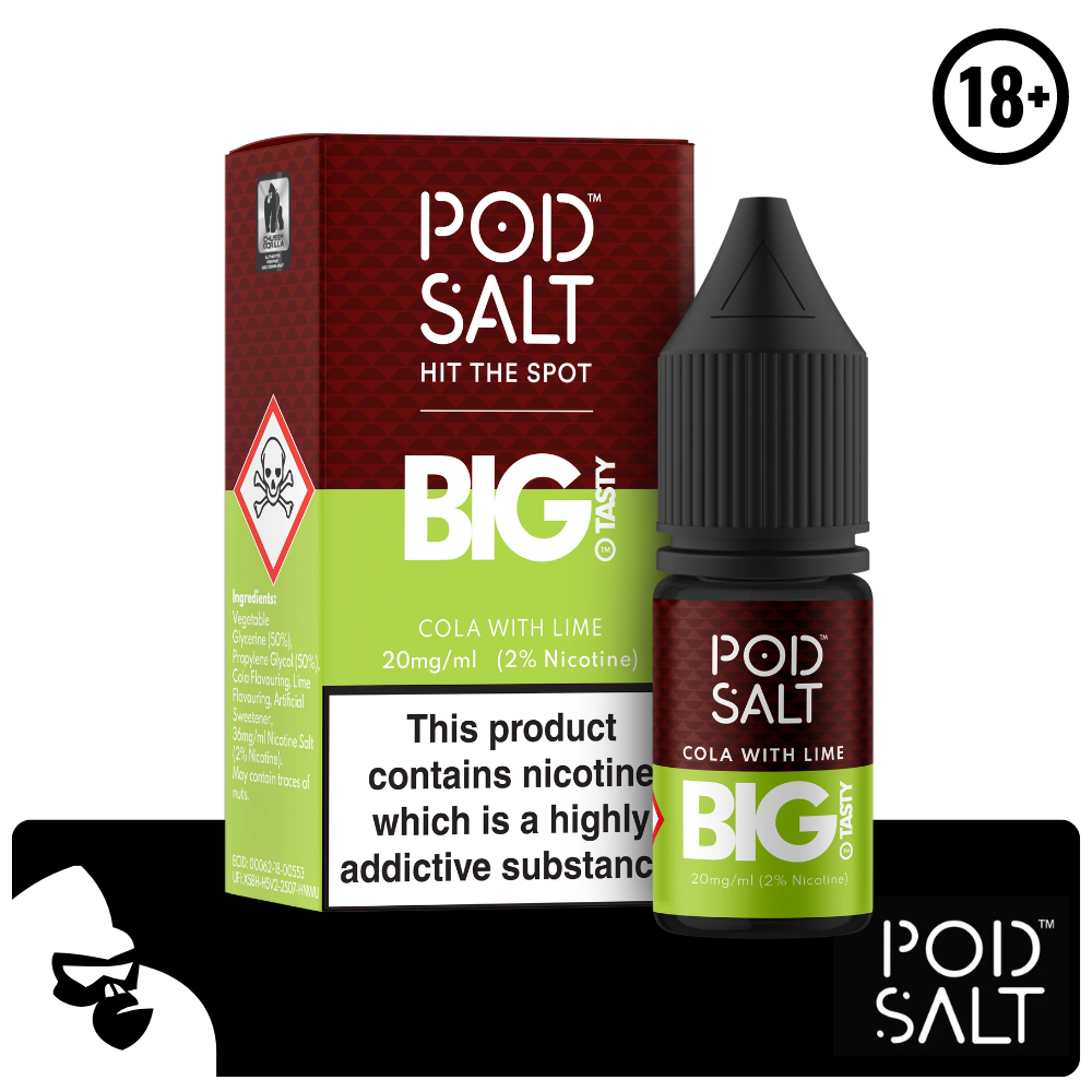 COLA WITH LIME POD SALT 10ML