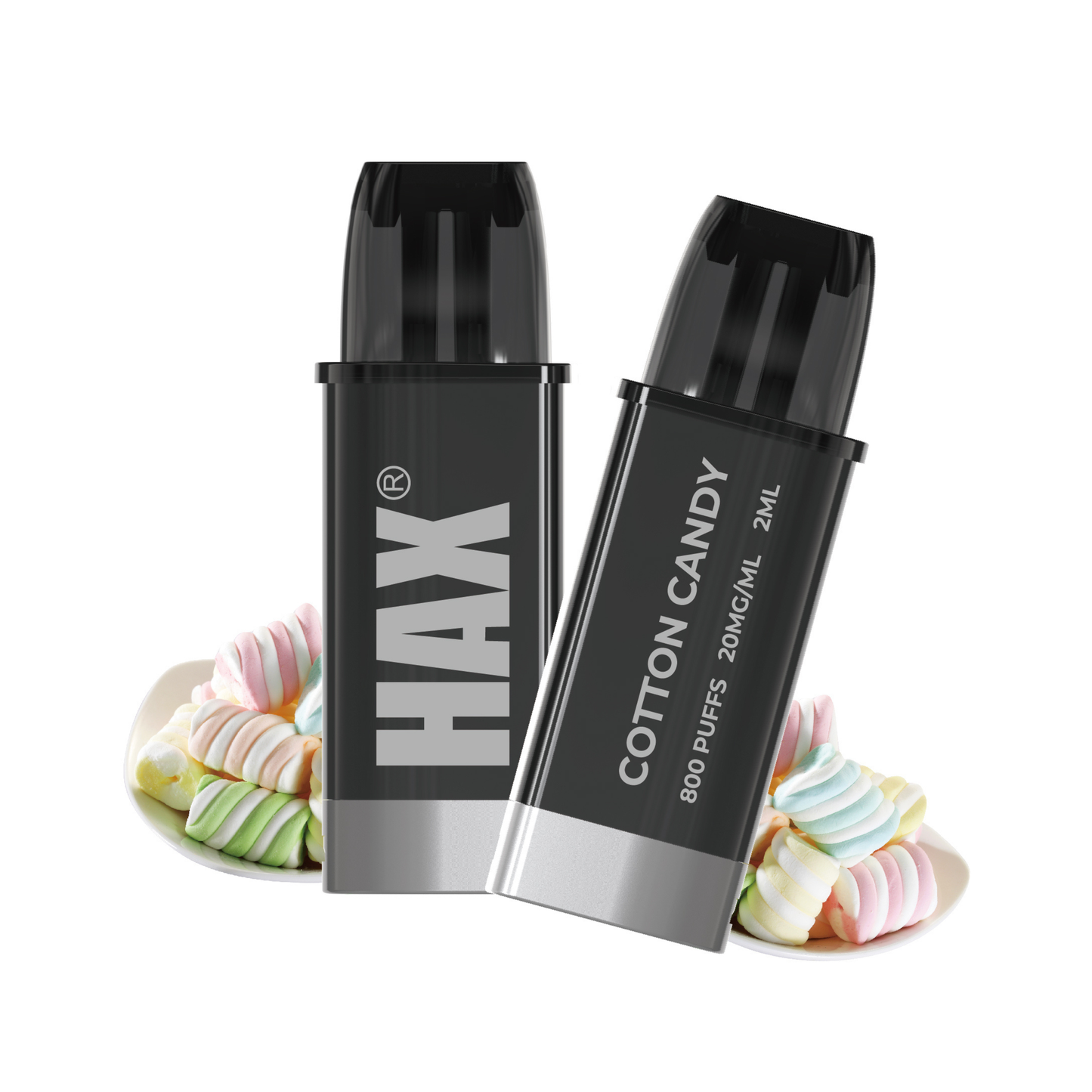 COTTON CANDY CB800 PUFFS (2X ÁFYLLINGAR)