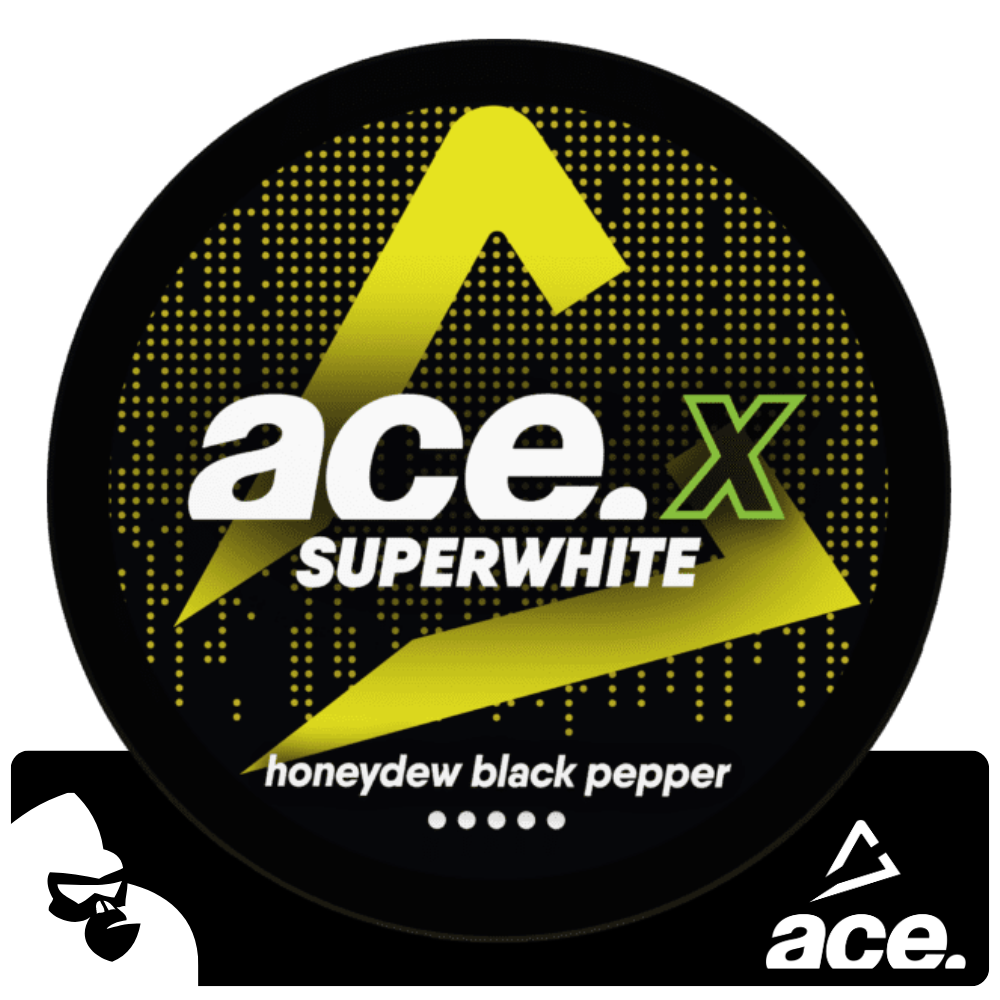 ACE X Honeydew Black Pepper Nikótínpúðar King Kong