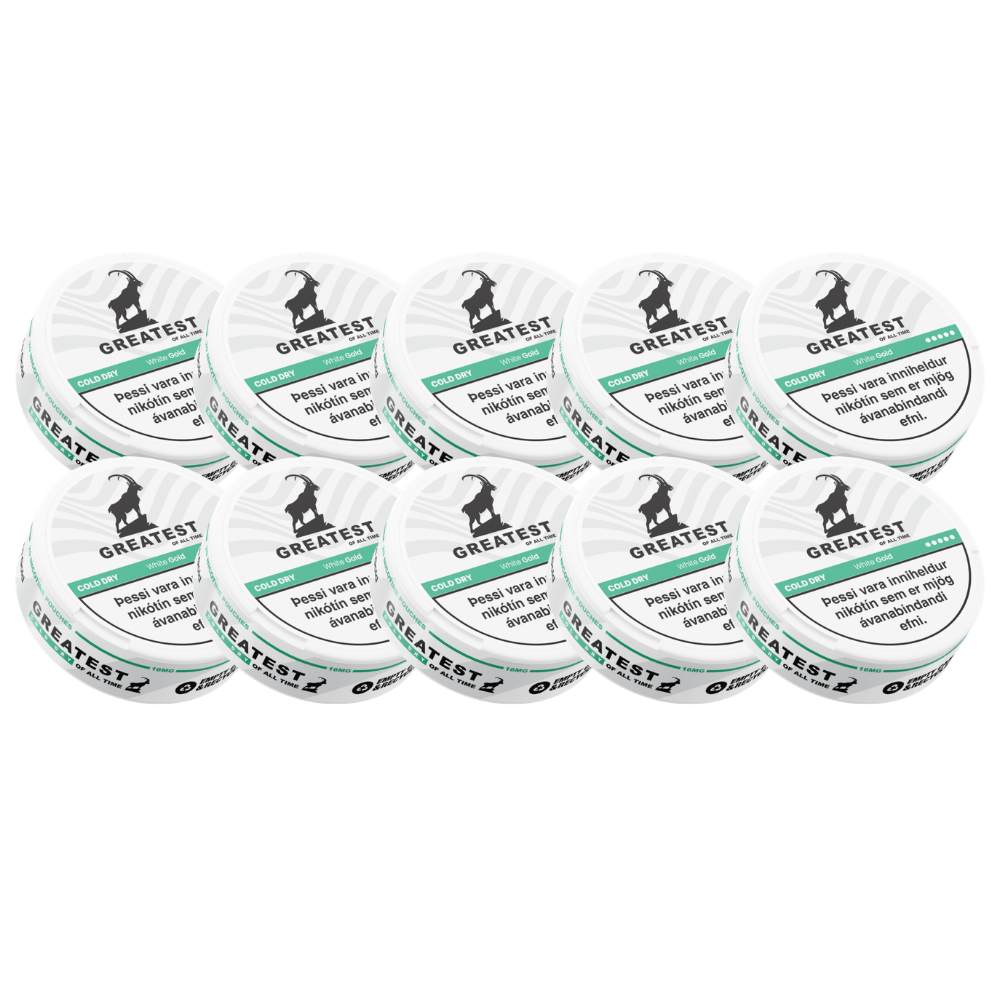 THE GREATEST - WHITE COLD DRY 10X