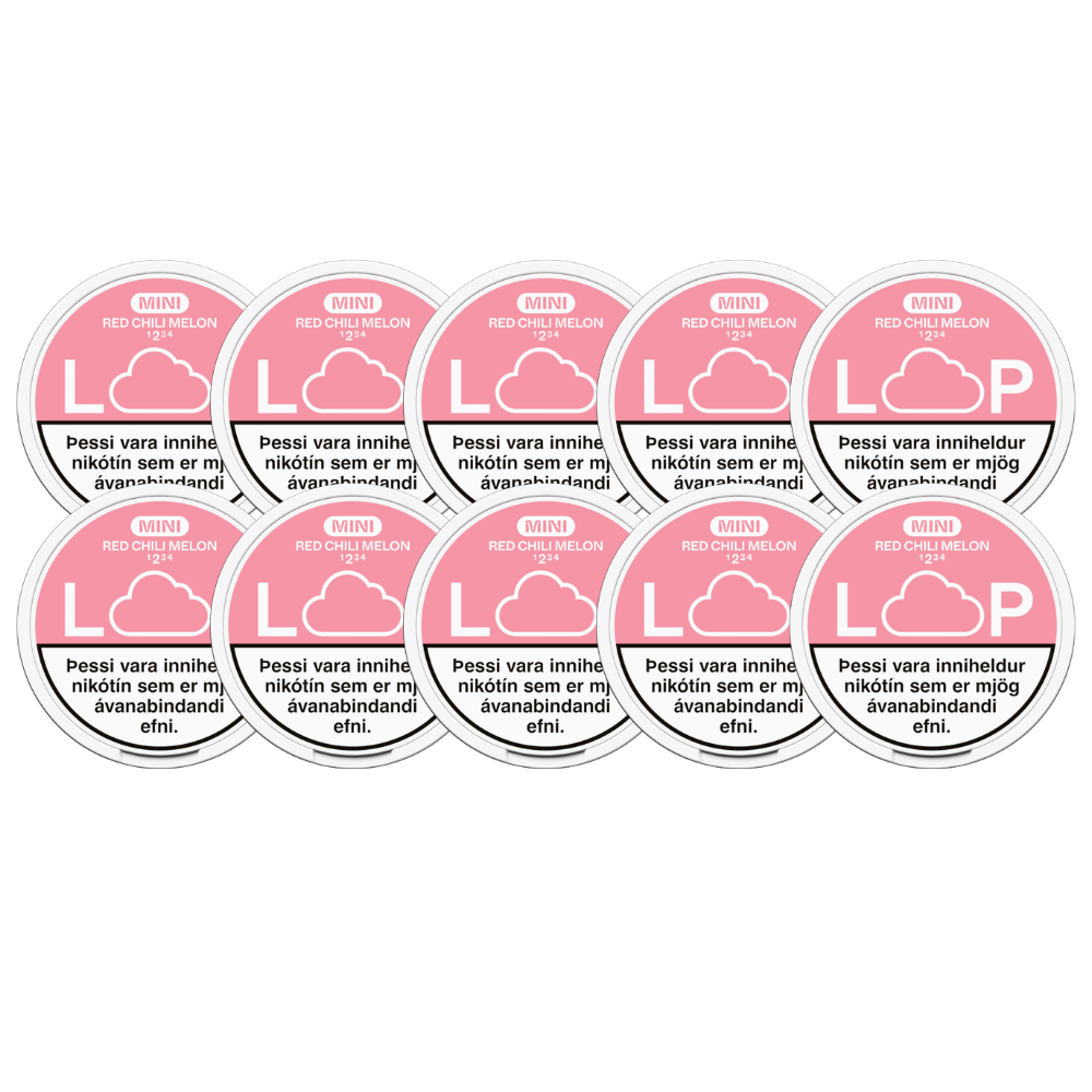 LOOP RED CHILI MELON MINI 10X