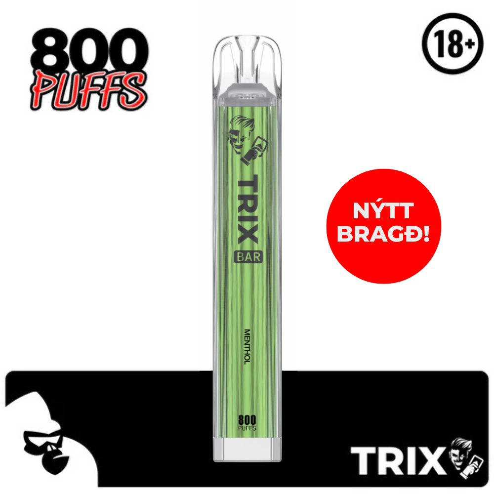 MENTHOL TRIX CRYSTAL 800 PUFFS