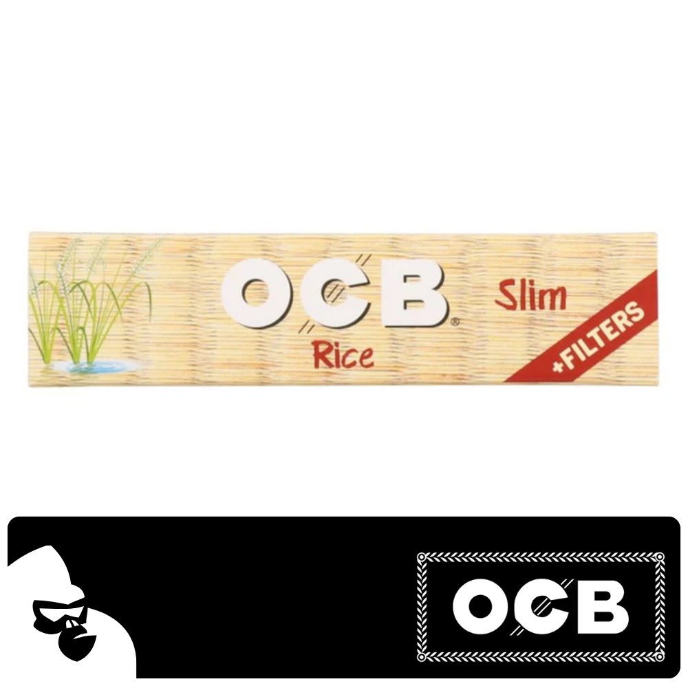 OCB RICE SILVER KING SIZE SLIM + FILTERS