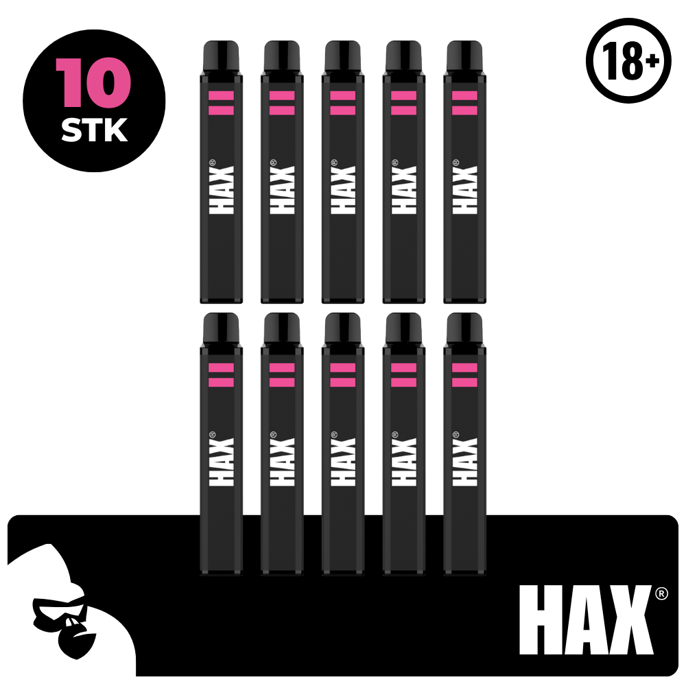 (10 STK) PINK LADY HAX 800 PUFFS 🍋🍓