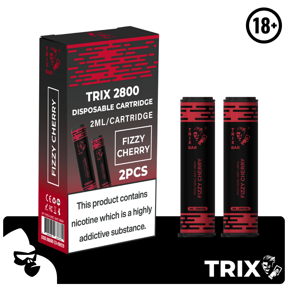 TRIX BAR MAX 2800 PUFFS 2X CARTRIDGES