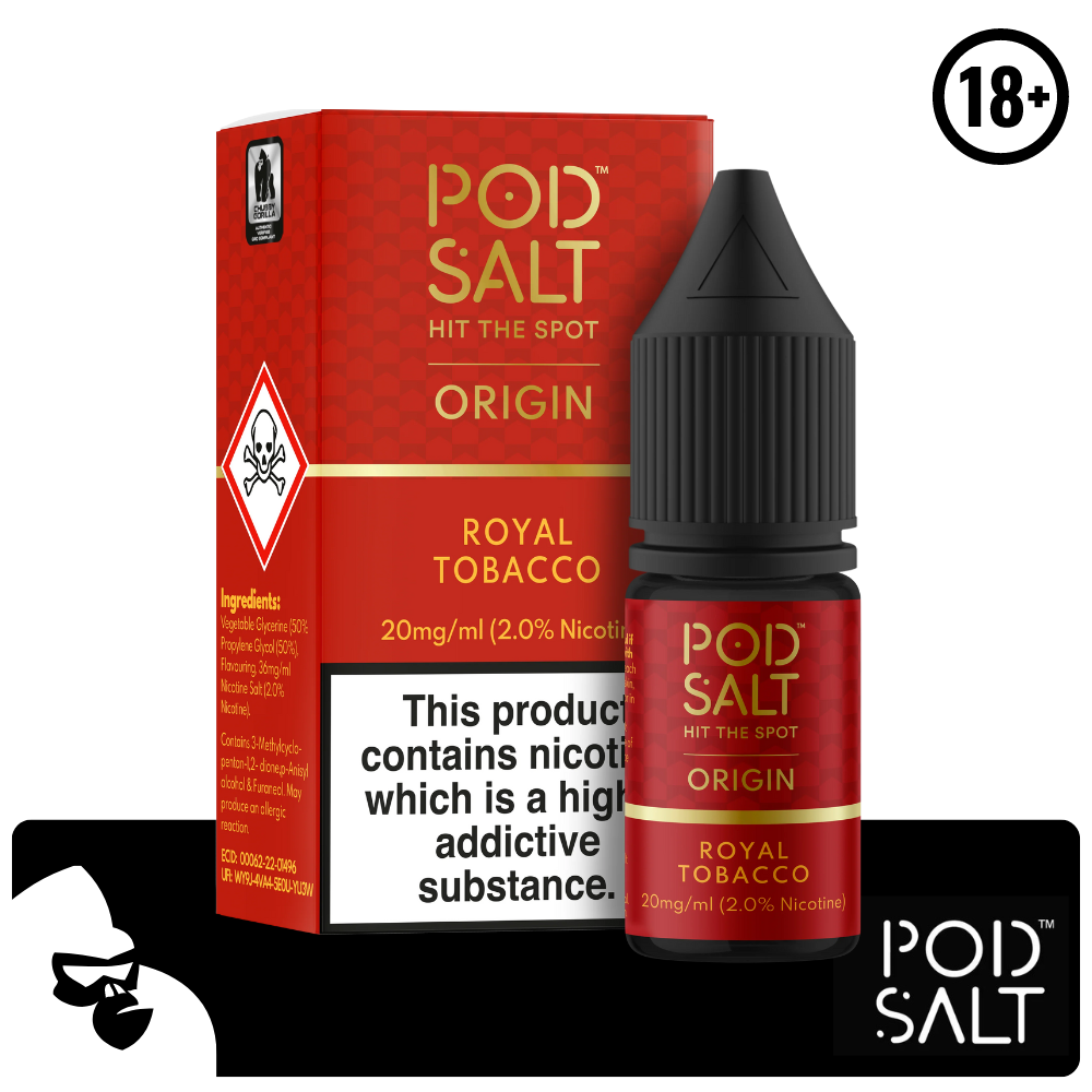 ROYAL TOBACCO POD SALT 10ML
