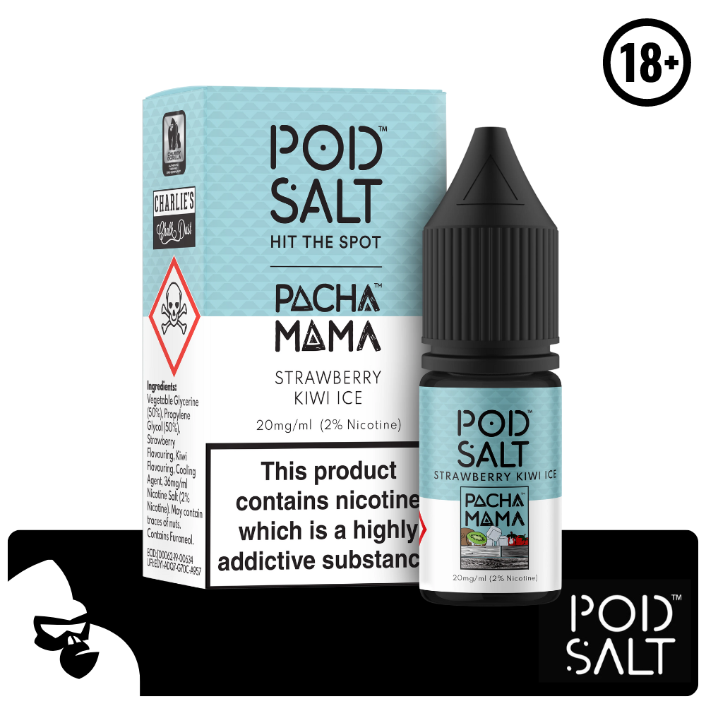 STRAWBERRY KIWI ICE POD SALT 10ML
