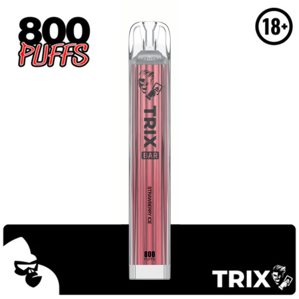 STRAWBERRY ICE TRIX CRYSTAL 800 PUFFS