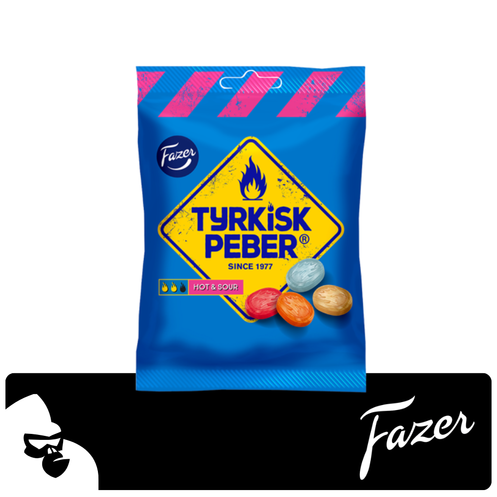 Tyrkisk Peber Hot&Sour Bag 150g