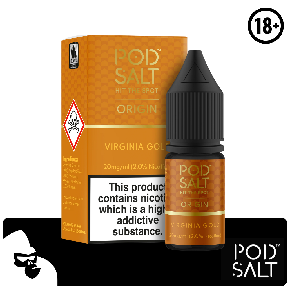 VIRGINIA GOLD POD SALT 10ML
