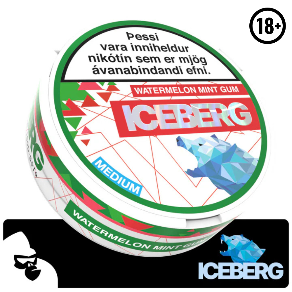 ICEBERG WATERMELON MINT GUM
