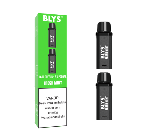BLYS 2x áfylling Fresh Mint