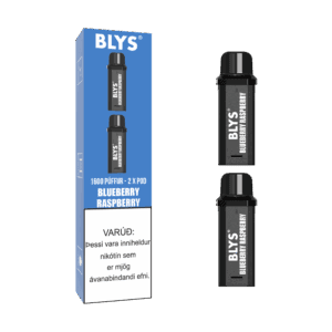 BLYS 2x áfylling Blueberry Raspberry