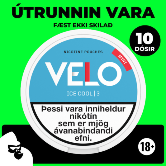 VELO ICE COOL MINI (10 DÓSIR)