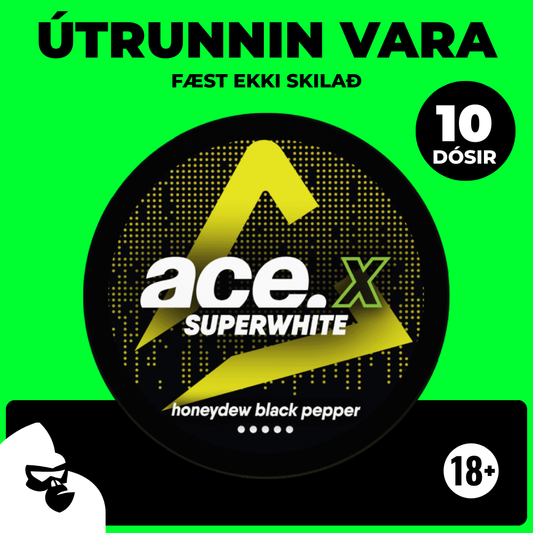 ACE X HONEYDEW BLACK PEPPER (10 DÓSIR)