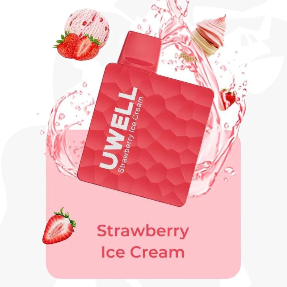 STRAWBERRY ICE CREAM 5000 PUFFS