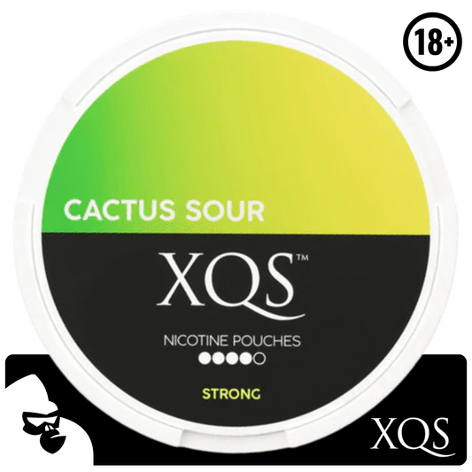 XQS CACTUS SOUR SLIM STRONG NICOTINE POUCHES