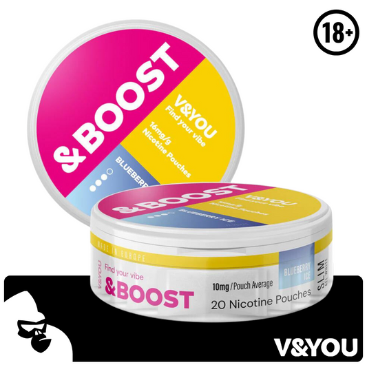 V&YOU &BOOST BLUEBERRY ICE