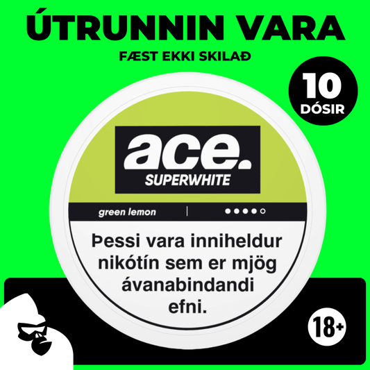 ACE GREEN LEMON (10 DÓSIR)