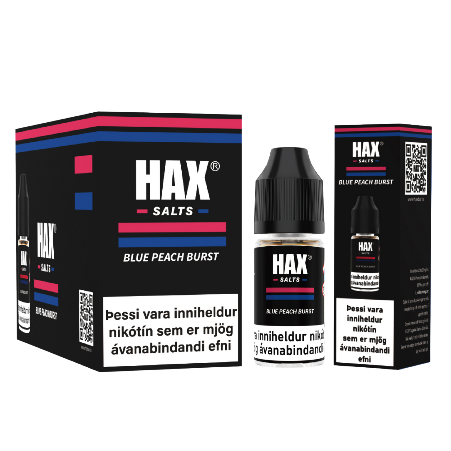 BLUE PEACH BURST - HAX 10ML VÖKVI