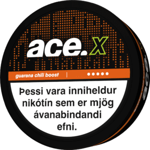 ACE X GUARANA CHILI BOOST (NÝJA TÝPAN)