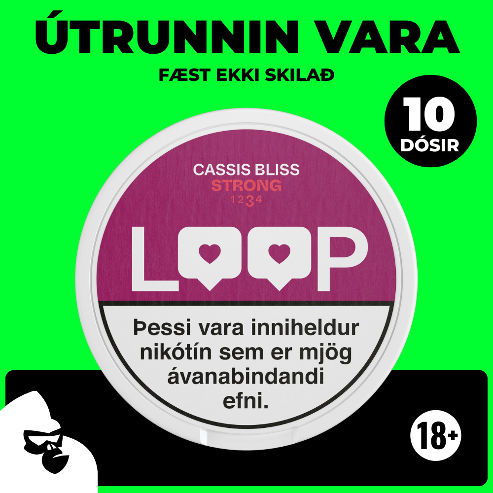 LOOP CASSIS BLISS STRONG (10 DÓSIR)