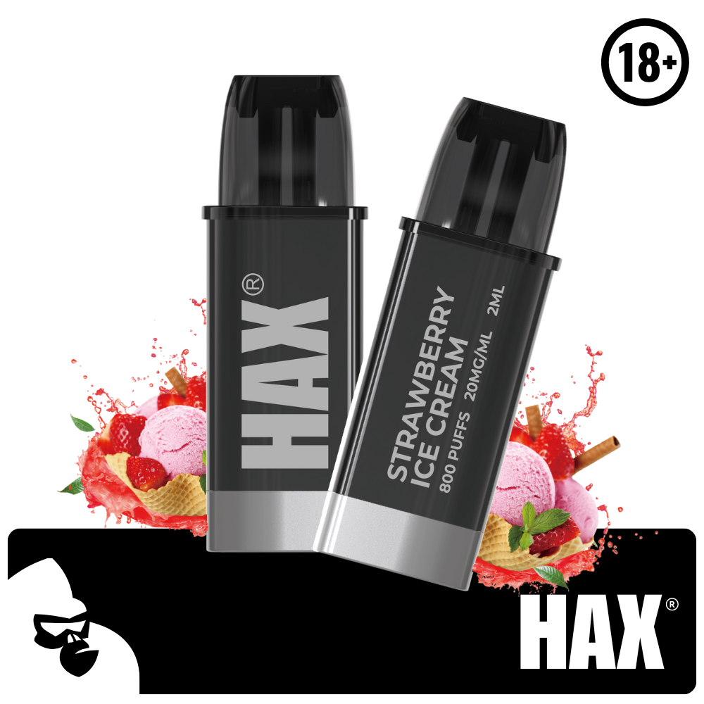 STRAWBERRY ICE CREAM REYMONT CB800 PUFFS (2X ÁFYLLINGAR)