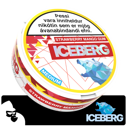 ICEBERG STRAWBERRY MANGO GUM