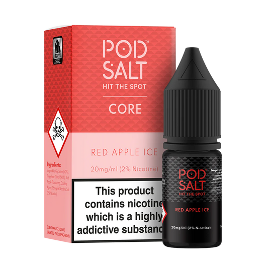 RED APPLE ICE POD SALT 10ML