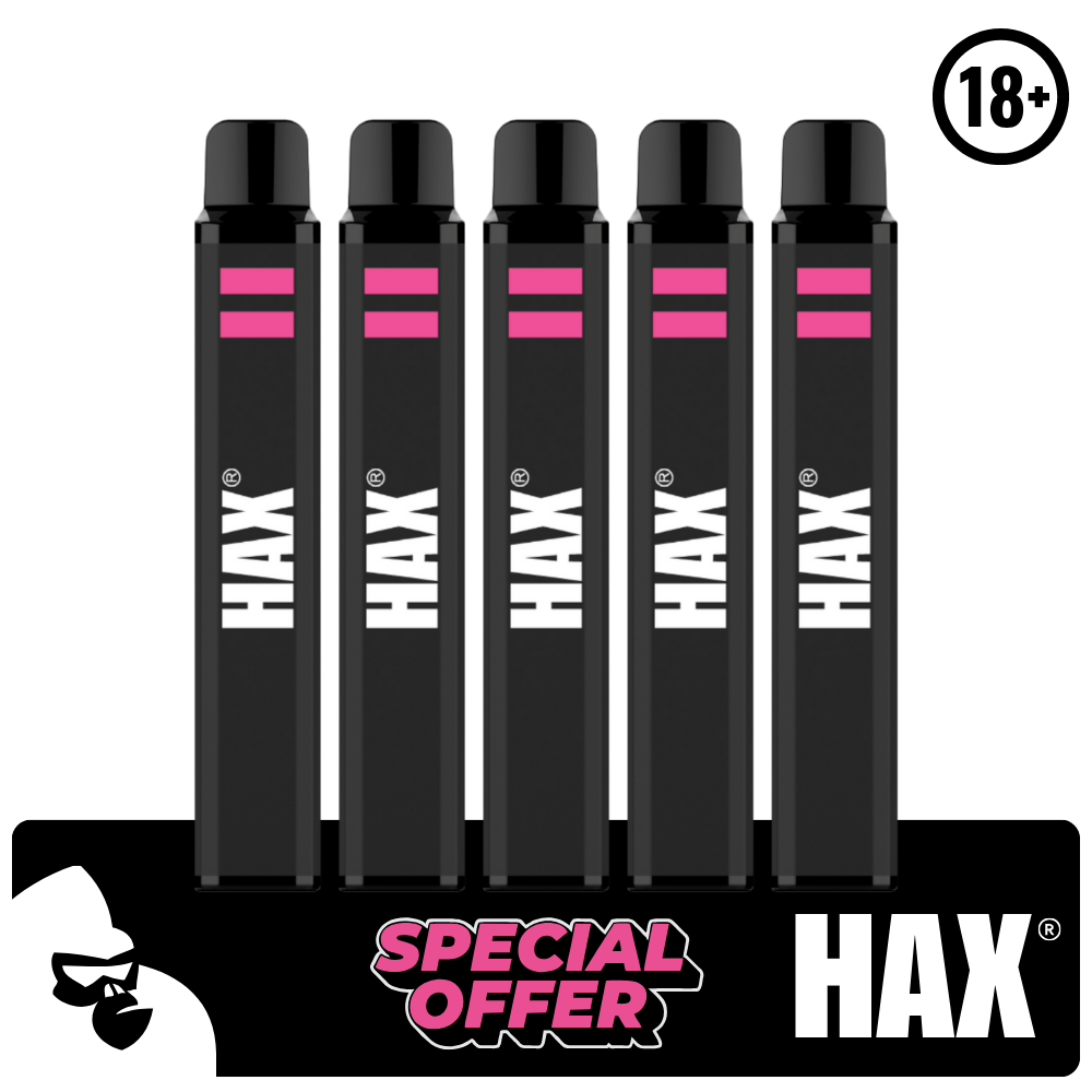 (5 STK) PINK LADY HAX 800 PUFFS 🍋🍓