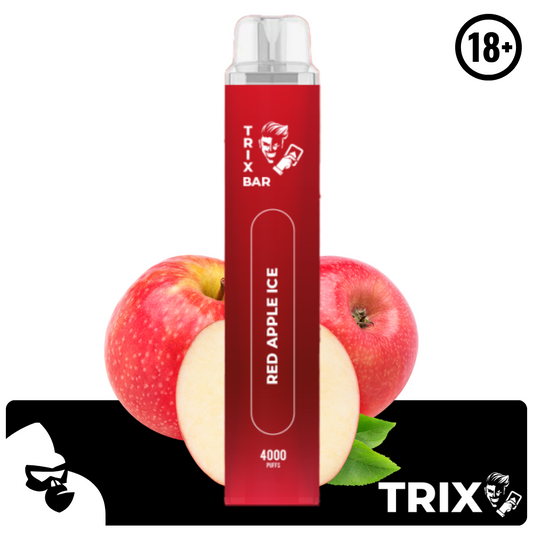 RED APPLE ICE 4000 PUFFS
