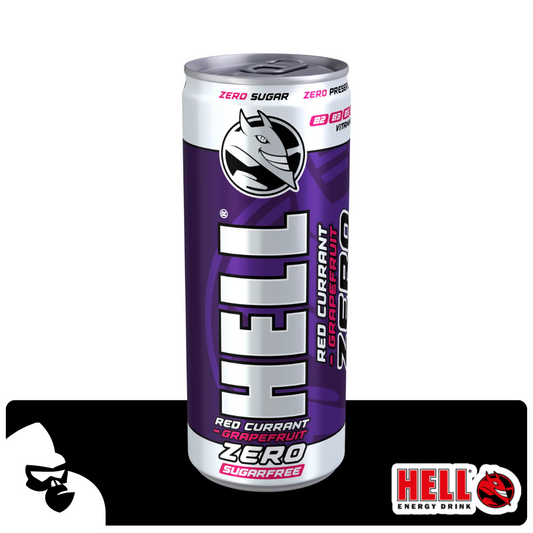 HELL ENERGY ZERO - RED CURRANT & GRAPEFRUIT