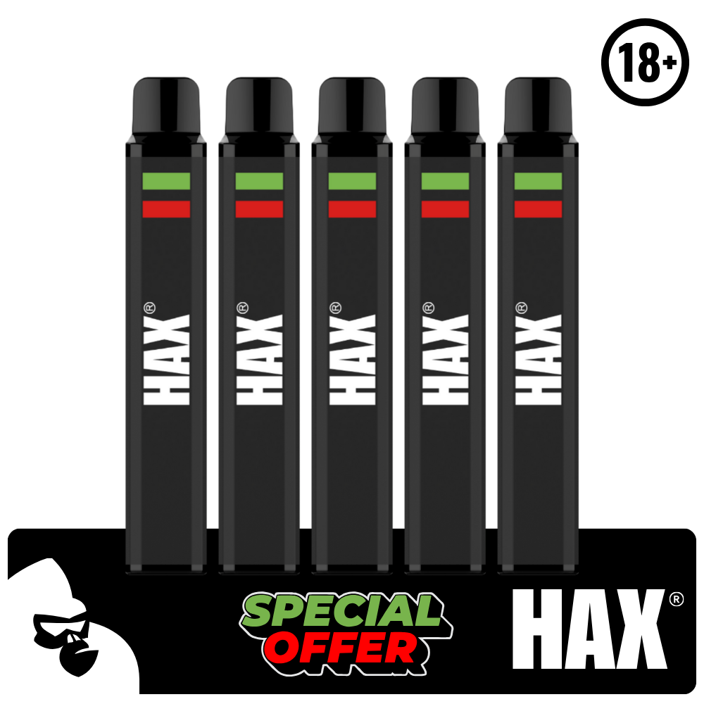 (5 STK) STRAWMELON HAX 800 PUFFS 🍓🍉
