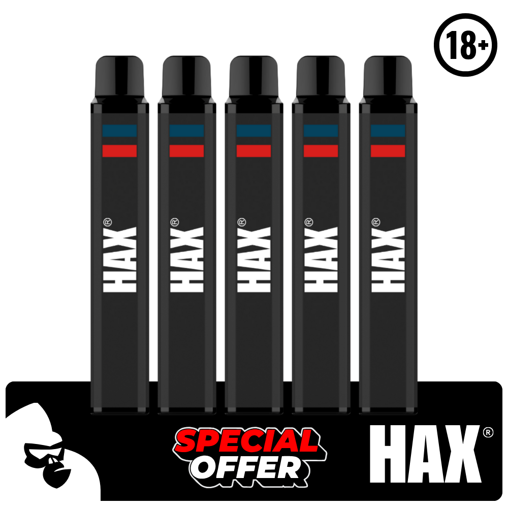 (5 STK) TRIPLE TREAT HAX 800 PUFFS 🍓🍒🧊